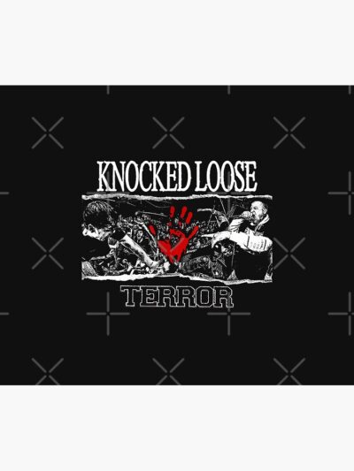 Knocked Loose Art Tapestry Official Knocked Loose Merch