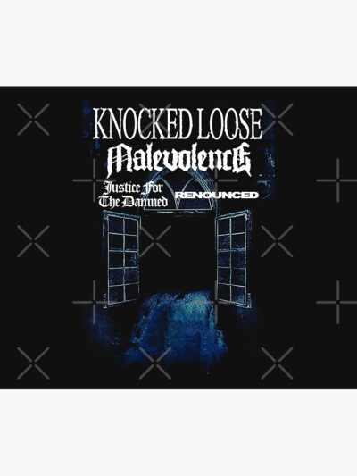 Knocked Loose Art Tapestry Official Knocked Loose Merch