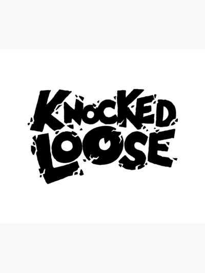 Black Logo Type Tapestry Official Knocked Loose Merch