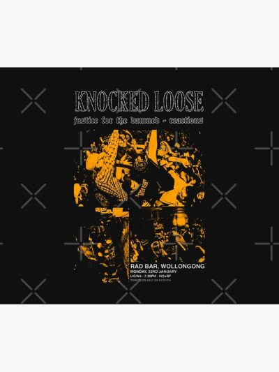 Knocked Loose Art Tapestry Official Knocked Loose Merch