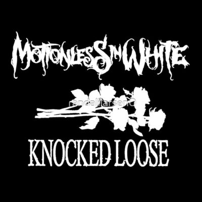 Motionless Knocked In Loose 2021 Menlu Tote Bag Official Knocked Loose Merch