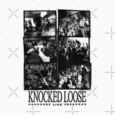 Knocked Loose Art Tote Bag Official Knocked Loose Merch