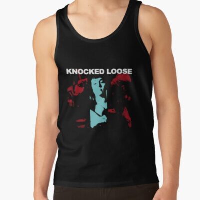 Knocked Loose Merch Knocked Loose Happiness Shirt Tank Top Official Knocked Loose Merch