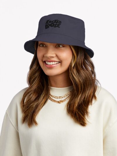 Black Logo Type Bucket Hat Official Knocked Loose Merch