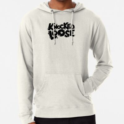 Black Logo Type Hoodie Official Knocked Loose Merch