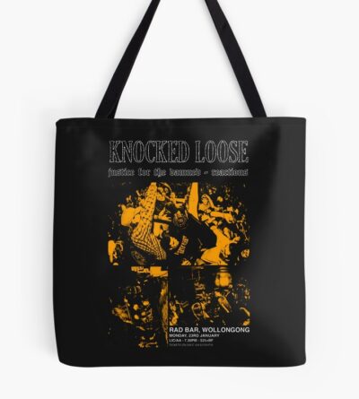 Knocked Loose Art Tote Bag Official Knocked Loose Merch