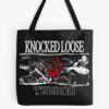 Knocked Loose Art Tote Bag Official Knocked Loose Merch