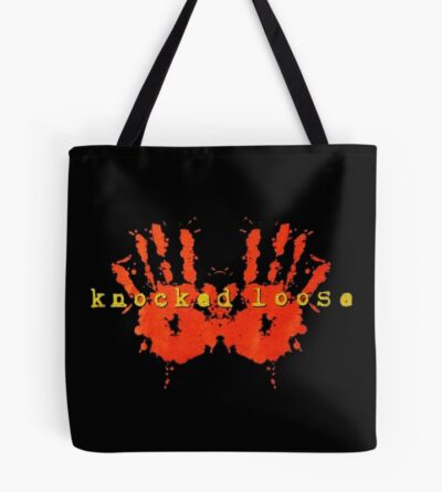 Hand-Knocked Loose Tote Bag Official Knocked Loose Merch