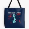 Knocked Loose Merch Knocked Loose Happiness Shirt Tote Bag Official Knocked Loose Merch