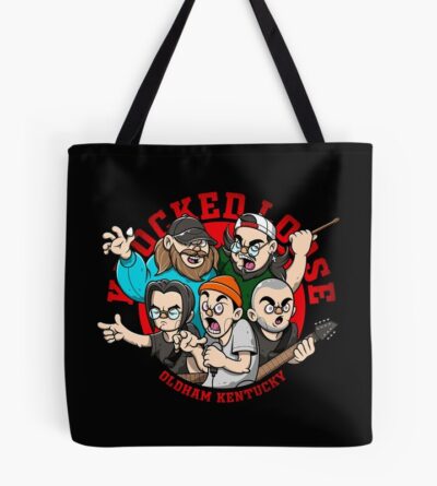 Cartoon Personel Tote Bag Official Knocked Loose Merch