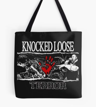 Knocked Loose Art Tote Bag Official Knocked Loose Merch