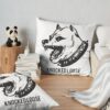 Knocked Loose Art Throw Pillow Official Knocked Loose Merch