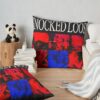 Knocked Loose Art Throw Pillow Official Knocked Loose Merch