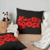 Knocked Loose Best Of Logo Band Throw Pillow Official Knocked Loose Merch