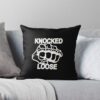 Knocked Loose Throw Pillow Official Knocked Loose Merch