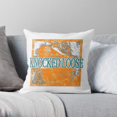 Little Throw Pillow Official Knocked Loose Merch