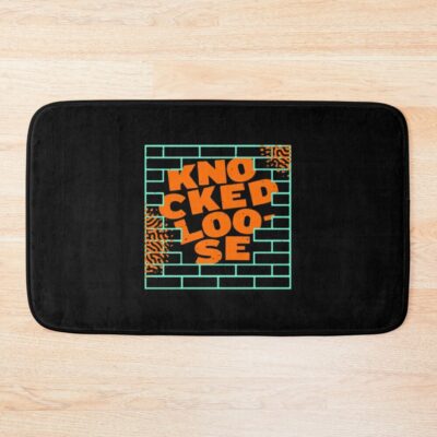 Knocked Loose The Wall Bath Mat Official Knocked Loose Merch