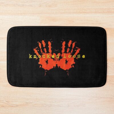 Hand-Knocked Loose Bath Mat Official Knocked Loose Merch