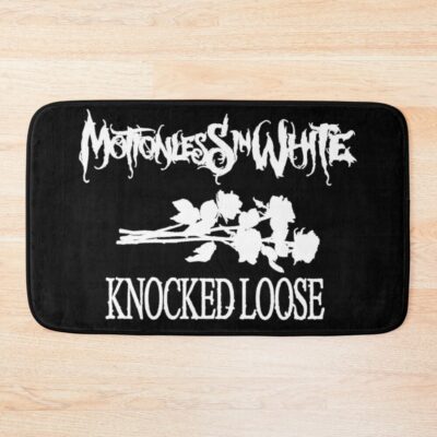 Motionless Knocked In Loose 2021 Menlu Bath Mat Official Knocked Loose Merch