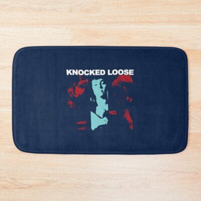 Knocked Loose Merch Knocked Loose Happiness Shirt Bath Mat Official Knocked Loose Merch