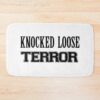 Black Type Terror Bath Mat Official Knocked Loose Merch