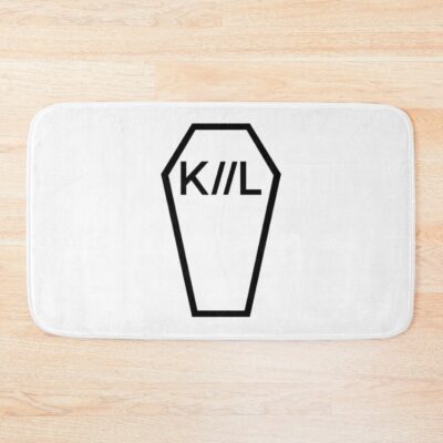 Black Chest Kiil Bath Mat Official Knocked Loose Merch