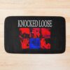 Knocked Loose Art Bath Mat Official Knocked Loose Merch