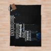 Knocked Loose Art Throw Blanket Official Knocked Loose Merch