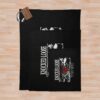 Knocked Loose Art Throw Blanket Official Knocked Loose Merch