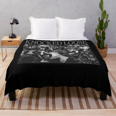 Knocked Loose - Higher Power Throw Blanket Official Knocked Loose Merch