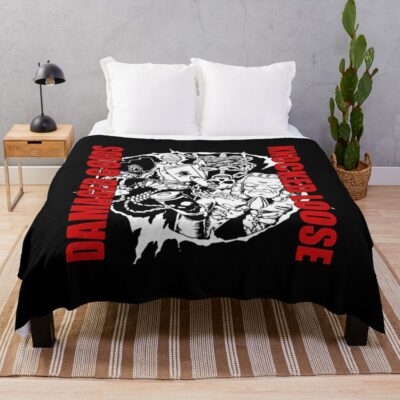 Knocked Loose Throw Blanket Official Knocked Loose Merch