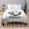 Knocked Loose Art Throw Blanket Official Knocked Loose Merch