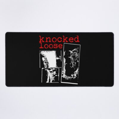 Knocked Loose Classic Mouse Pad Official Knocked Loose Merch