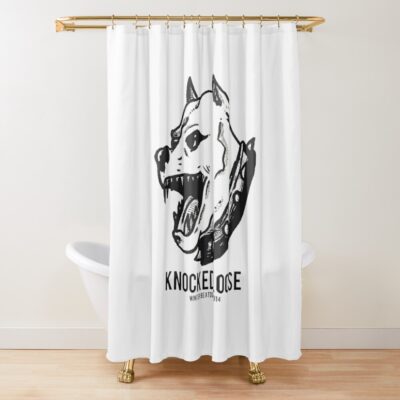 Knocked Loose Art Shower Curtain Official Knocked Loose Merch