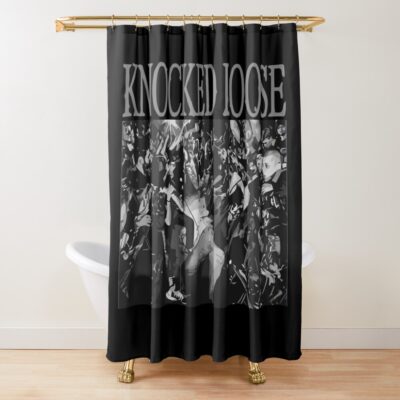 Knocked Loose Tour Concert Shower Curtain Official Knocked Loose Merch