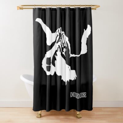 Knocked Loose Merch Fabric Of Life Shower Curtain Official Knocked Loose Merch