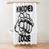 Logo Decal Shower Curtain Official Knocked Loose Merch