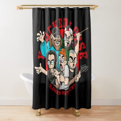 Cartoon Personel Shower Curtain Official Knocked Loose Merch