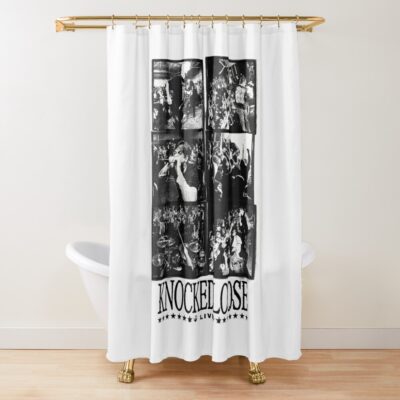 Knocked Loose Art Shower Curtain Official Knocked Loose Merch