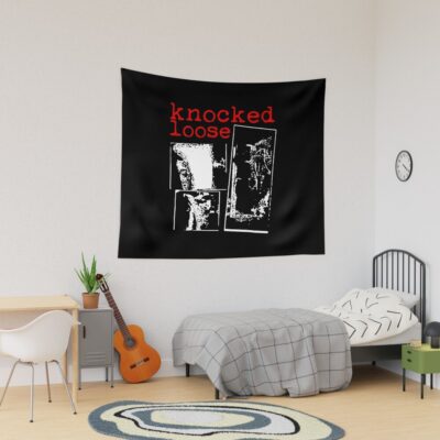 Knocked Loose Classic Tapestry Official Knocked Loose Merch