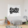 Black Logo Type Tapestry Official Knocked Loose Merch