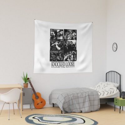 Knocked Loose Art Tapestry Official Knocked Loose Merch