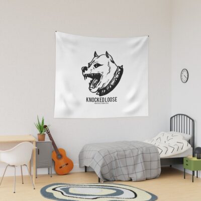 Knocked Loose Art Tapestry Official Knocked Loose Merch